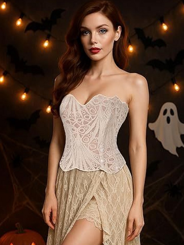 Cami Top Lace - Corsetto femminile in pizzo Top donna