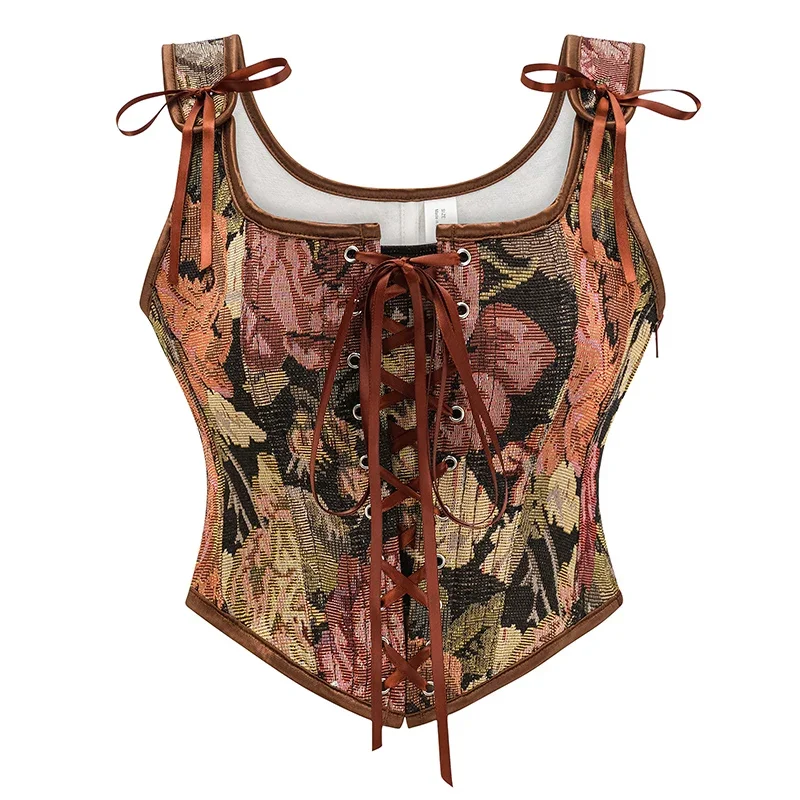 Corset Waist Cinch - Corsetti da donna gotici vintage con