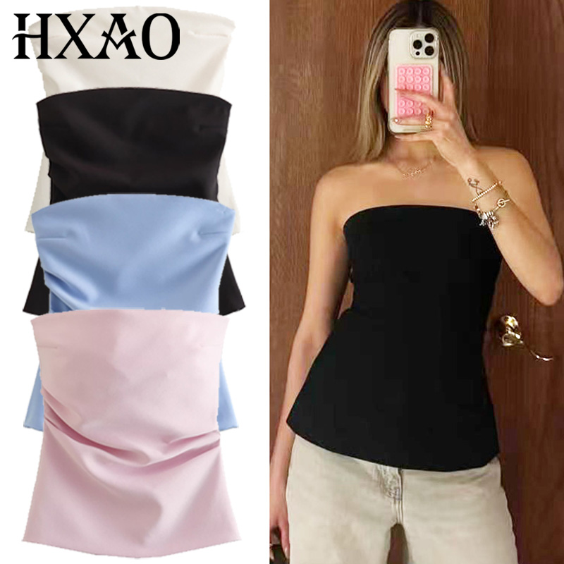 Strapless Bra Backless - HXAO Corsetto Top a tubo Donna
