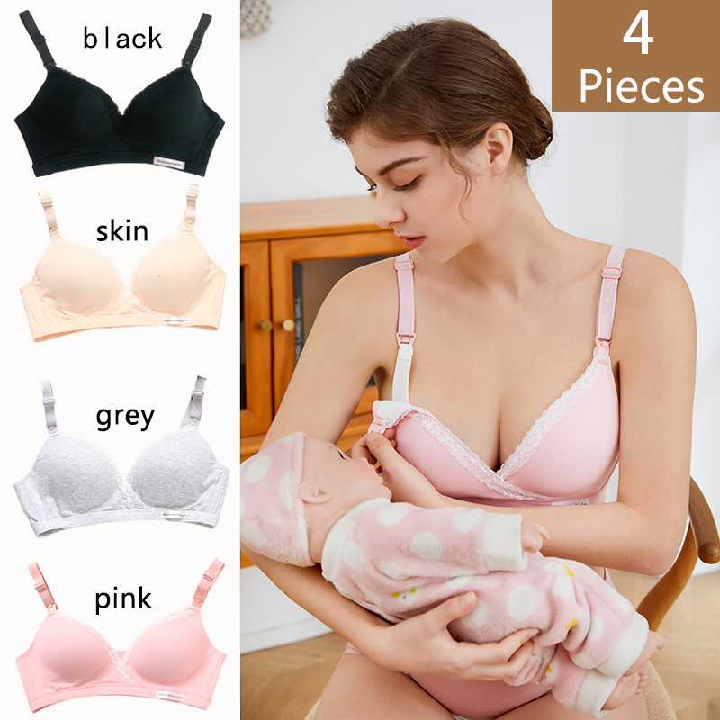 Nursing Bra Sleep - 4 pezzi nuovo cotone senza ferretto
