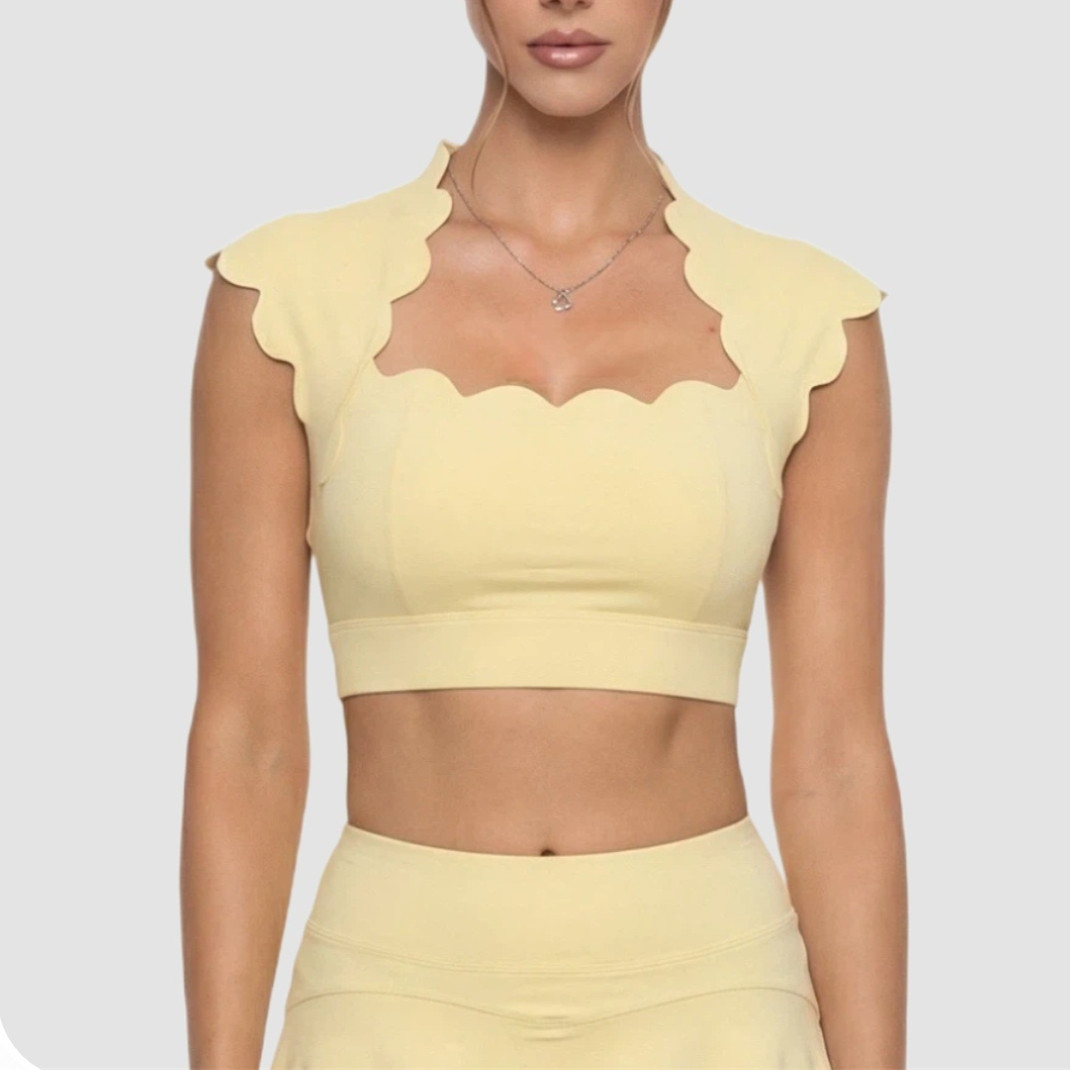 Sports Bra High Impact - Top Sportivo da Donna con Imbottitura,