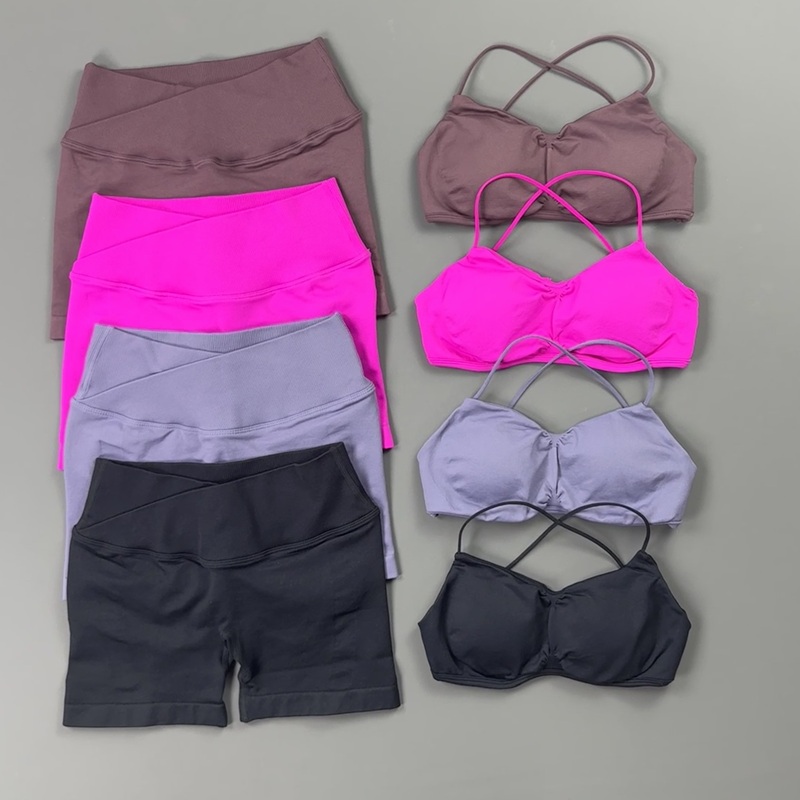 Sports Bra High Impact - Completo Sportivo da Donna 2 Pezzi: