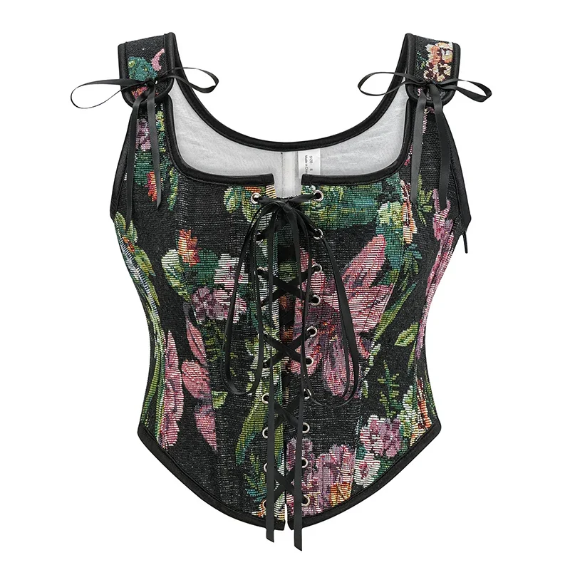 Corsetti da donna gotici vinta - Corset Waist Cinch recensione e prezzo