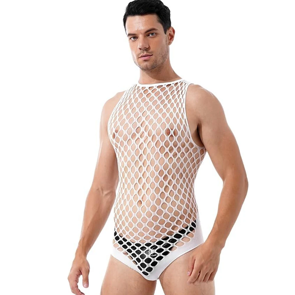 Gay Bodystocking Uomo Fetish B - Bodystocking Fishnet recensione e prezzo