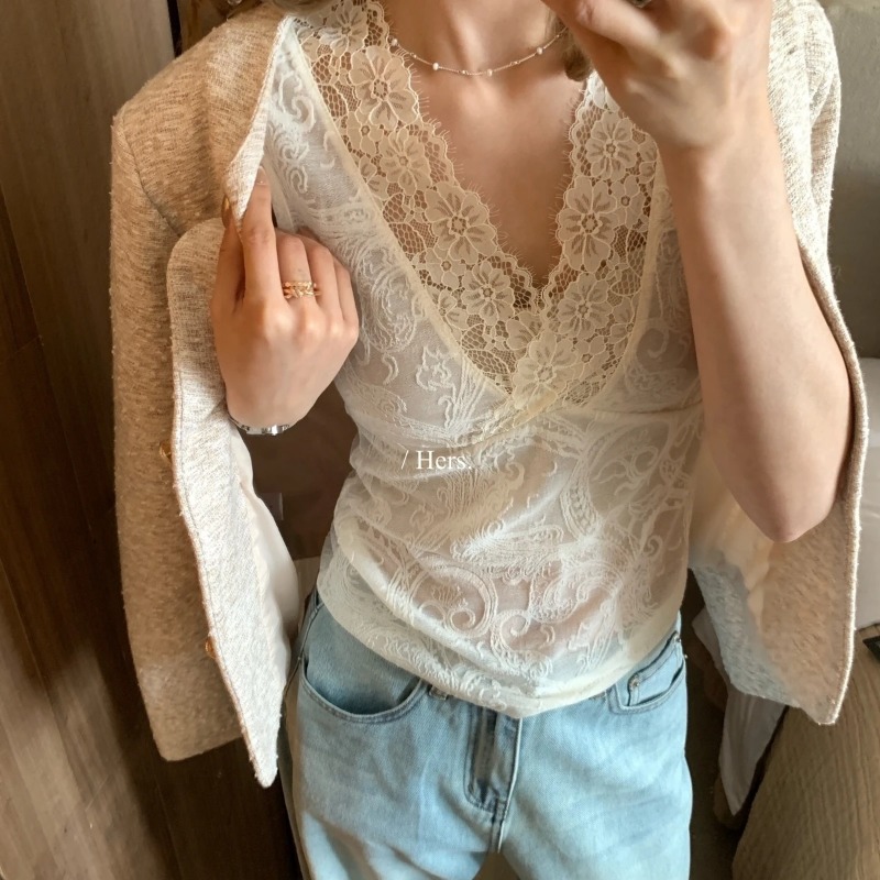 Top da donna con scollo a V in - Cami Top Lace recensione e prezzo