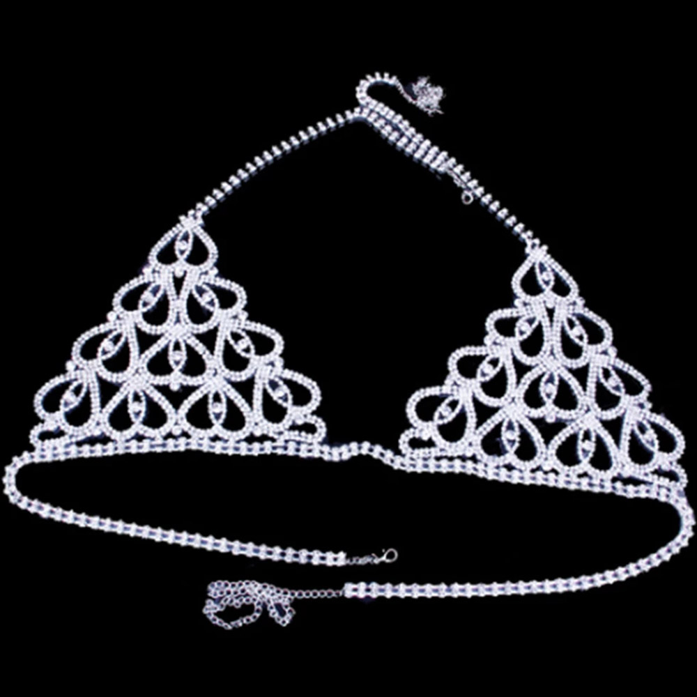 Moda strass cuore reggiseno pe - Thong Bikini Women recensione e prezzo