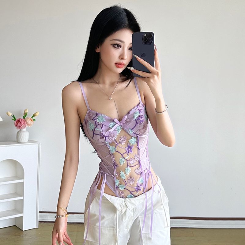 Nuova Tuta Elegante Estiva 202 - Cami Top Lace recensione e prezzo