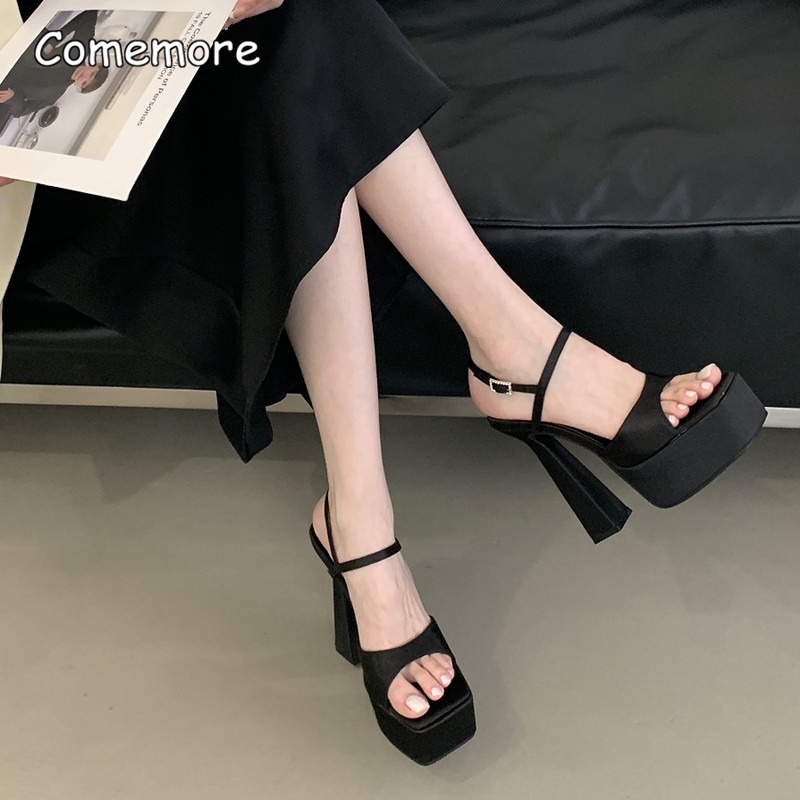 15CM Tacchi alti Piattaforma r - Slip Dress Satin recensione e prezzo