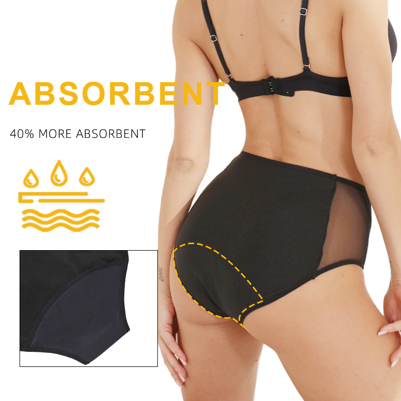 Mutande assorbenti a vita alta - Period Panty Absorbent recensione e prezzo