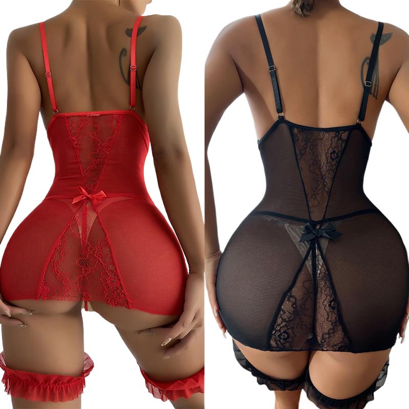Abito da notte trasparente con - Babydoll Chemise Night recensione e prezzo