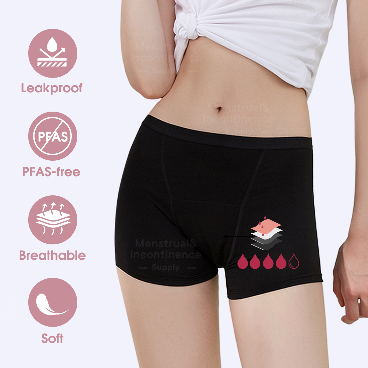 Intimo mestruale da donna in f - Boyshort Underwear recensione e prezzo